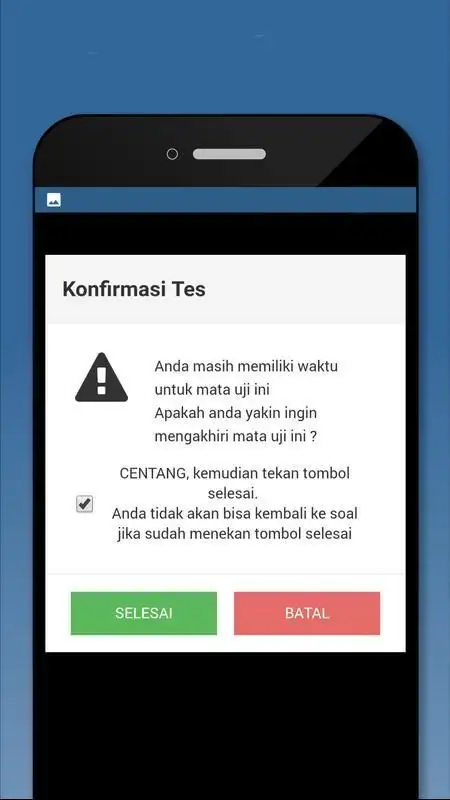 EXAM BROWSER screenshot 2