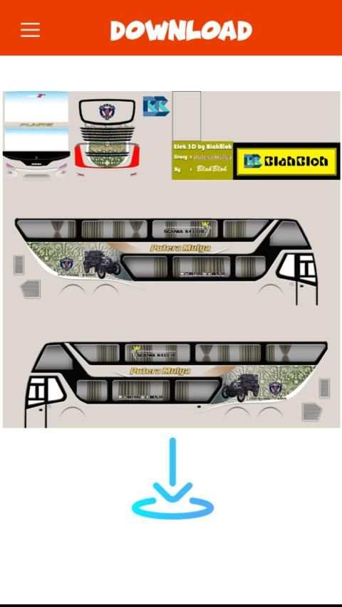 Livery Bussid Budiman screenshot 4