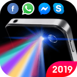 Brightest Color Flashlight: Flash Alert, LED light आइकन