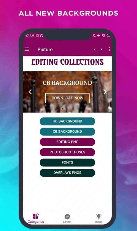 Pixture -Background & PNG Stocks for Editing Photo screenshot 7