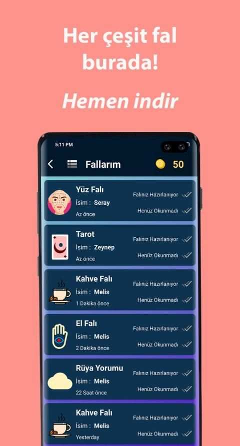 Telve - Kahve Falı, Tarot Falı, Astroloji, Burçlar screenshot 1