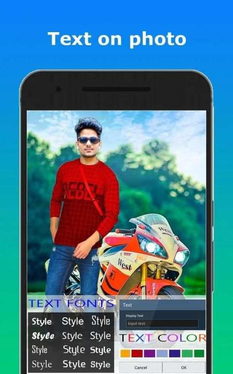 Bike Photo Editor 4 تصوير الشاشة