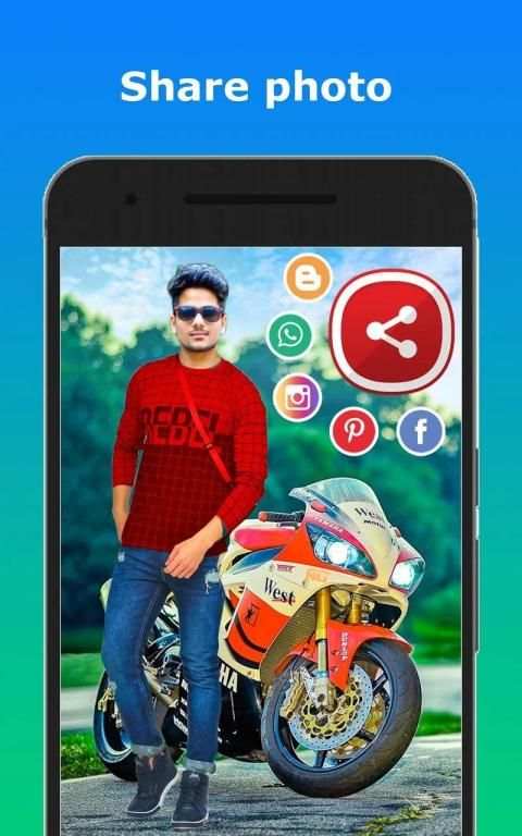 Bike Photo Editor 5 تصوير الشاشة