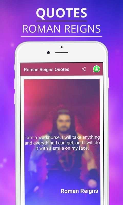 WWE Roman Reigns Quotes/Status स्क्रीनशॉट 3