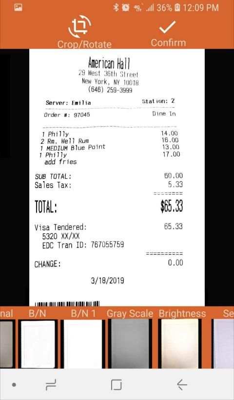 ScanHub: Free Receipts and documents to PDF screenshot 6