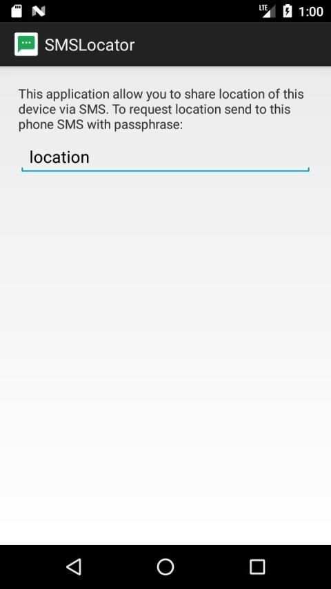 Simple SMS locator screenshot 3