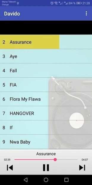 Davido Chansons screenshot 3