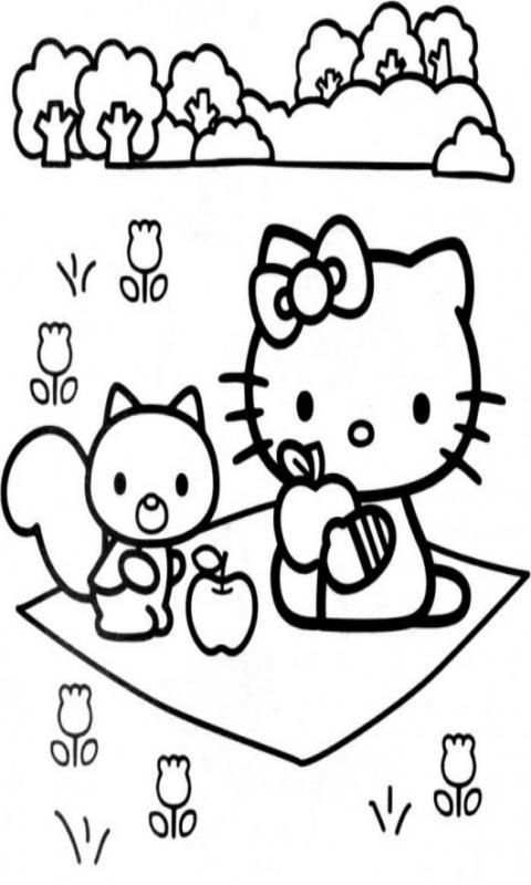 Hello Kitty Paint screenshot 2