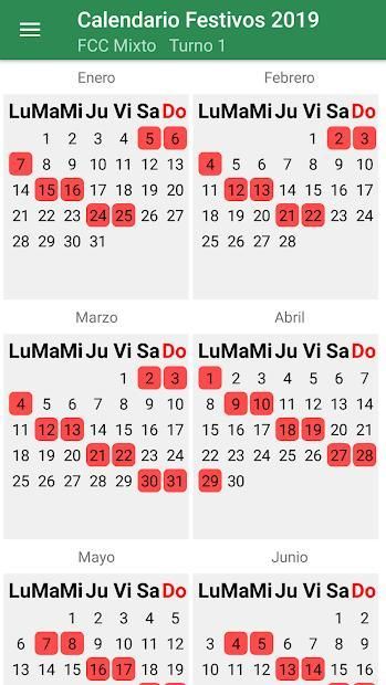 Mixto Calen 2019 स्क्रीनशॉट 2