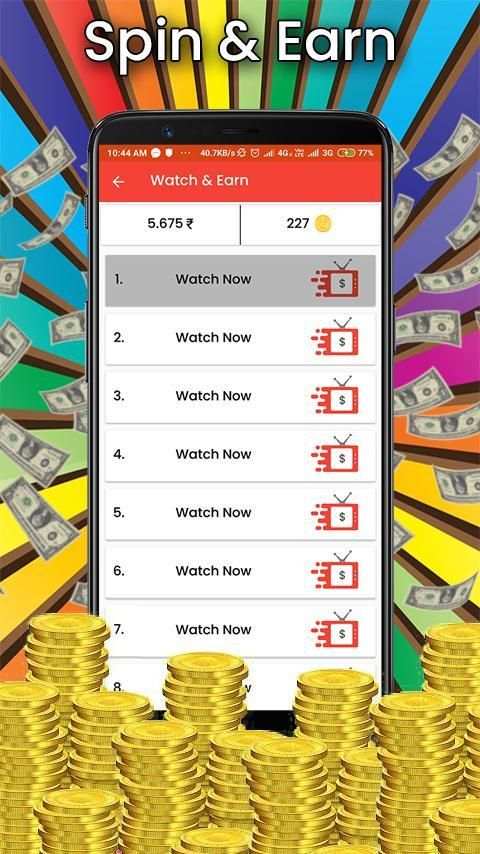 Spin And Earn : Earn Money स्क्रीनशॉट 5