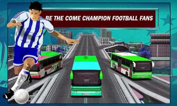 Football Team Transport Bus Driver Duty screenshot 3