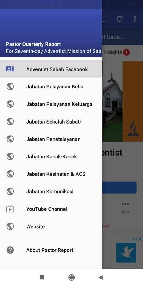 Pastor Report screenshot 1