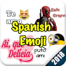 ikon Spanish Emoji Sticker - Simple Fast Keyboard