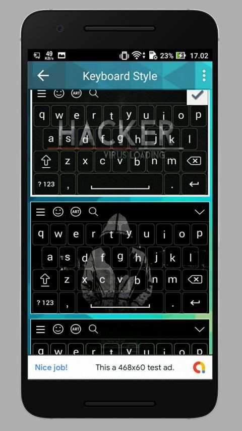 Hackers Keyboard screenshot 1