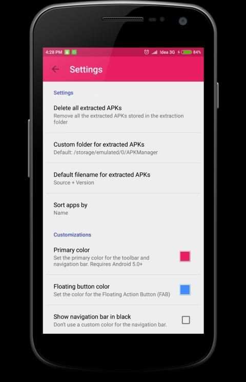 Android App/APK extractor screenshot 2