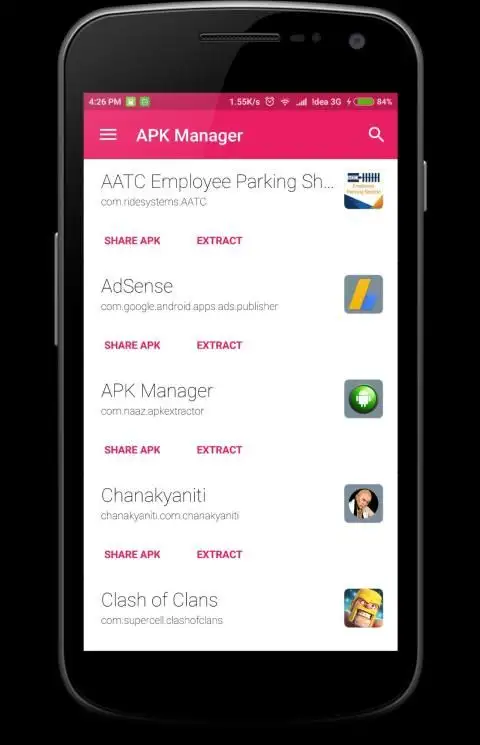 Android App/APK extractor screenshot 4