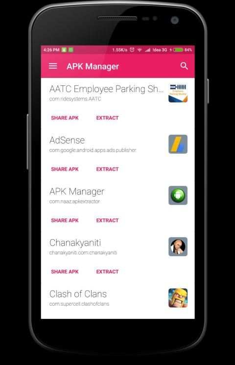 Android App/APK extractor स्क्रीनशॉट 4