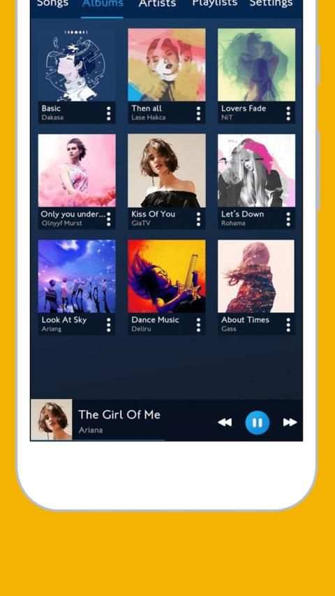 Music player स्क्रीनशॉट 3