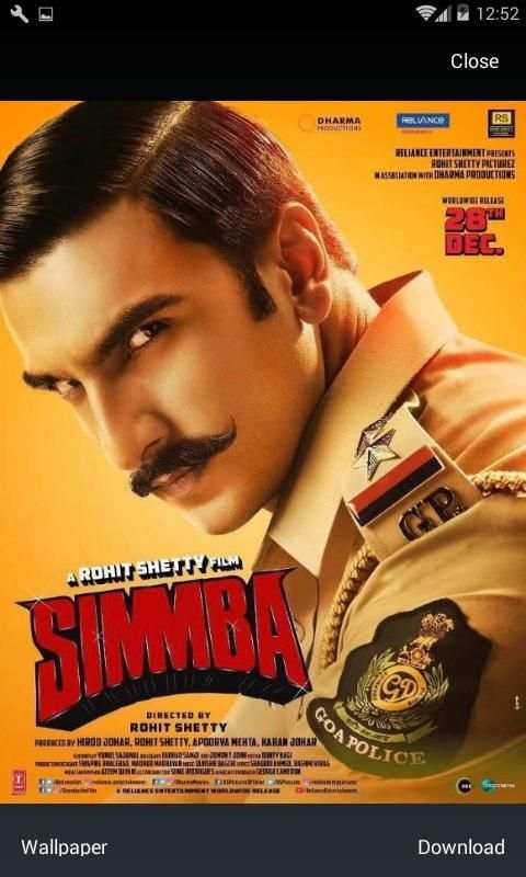 Movie Info Simmba screenshot 9