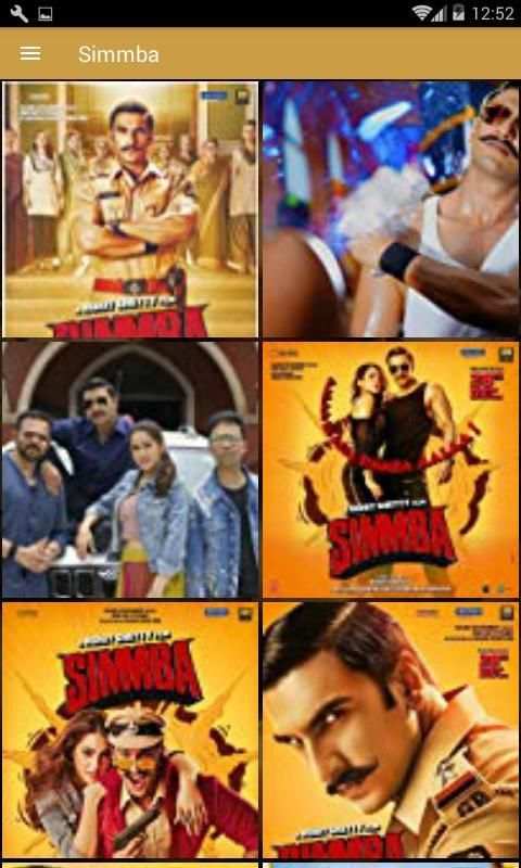 Movie Info Simmba screenshot 8