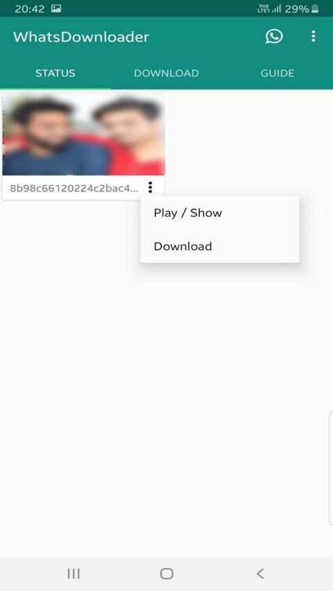Status Downloader for Whatsapp स्क्रीनशॉट 5
