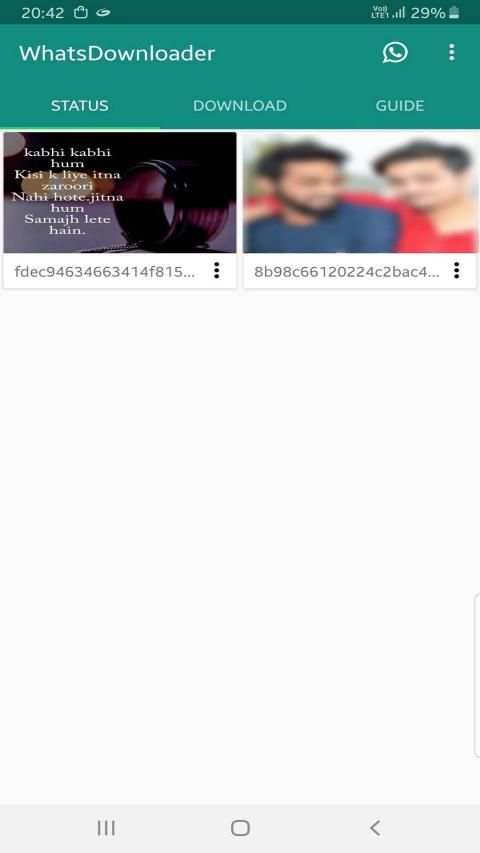 Status Downloader for Whatsapp स्क्रीनशॉट 3