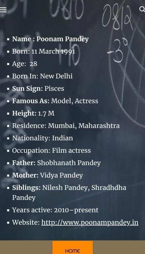 The Poonam Pandey App स्क्रीनशॉट 2