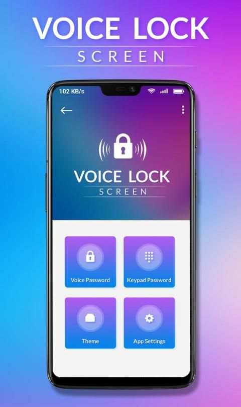 Voice Phone Lock Screen : UnLock Speak AppLock screenshot 4