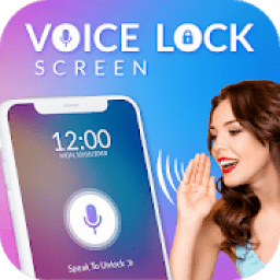ikon Voice Phone Lock Screen : UnLock Speak AppLock