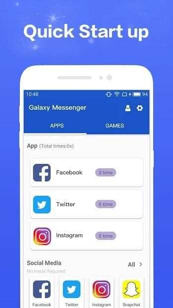 Galaxy Messenger screenshot 3