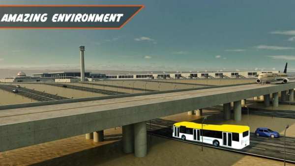 Airport Bus Game 2019 : Bus Driving Simulator 3D screenshot 2