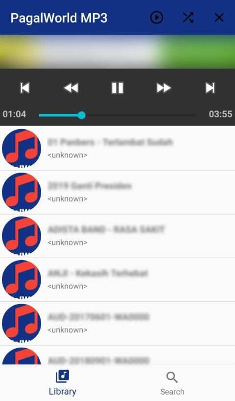 App PagalWorld MP3 स्क्रीनशॉट 1