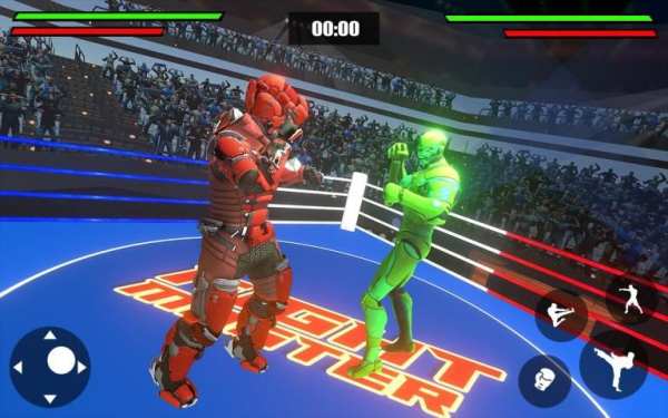 Robot Ring Fighting SuperHero Robot Fighting Game स्क्रीनशॉट 20