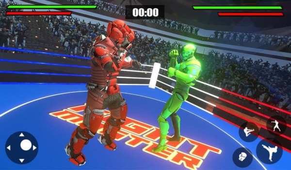 Robot Ring Fighting SuperHero Robot Fighting Game स्क्रीनशॉट 10
