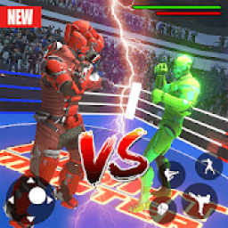 Robot Ring Fighting SuperHero Robot Fighting Game आइकन