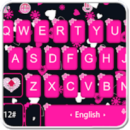ikon Pink Love Keyboard Theme