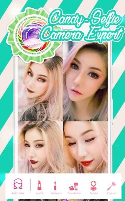 Sweet Candy-Selfie Camera Expert screenshot 2