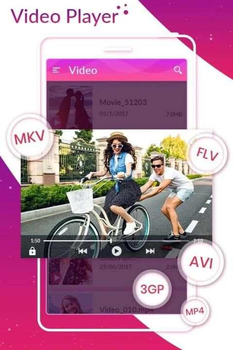 HD Video Player - MAX Video Player 2019 स्क्रीनशॉट 2