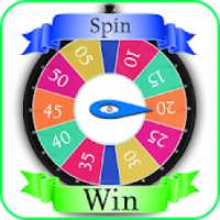 Spin to Win cash Daily Earn money or Gift logo