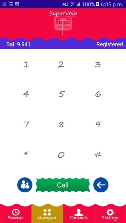 Supervoip screenshot 4