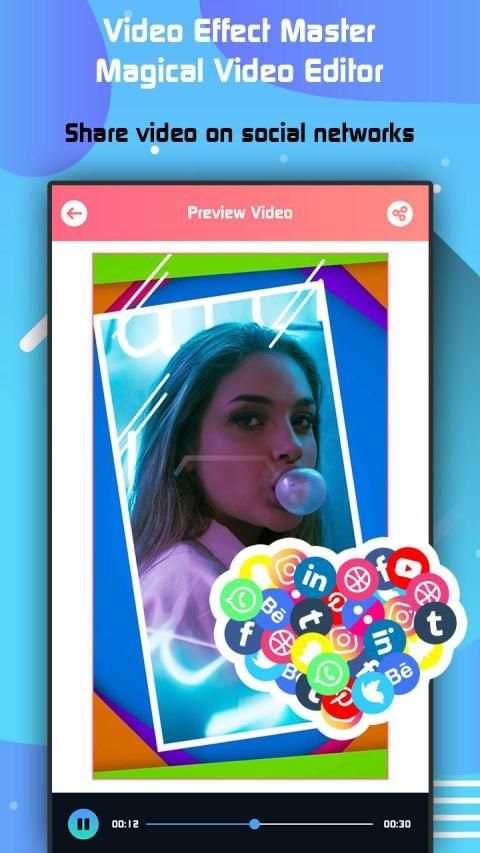 Video Effect Master - Magical Video Editor screenshot 1