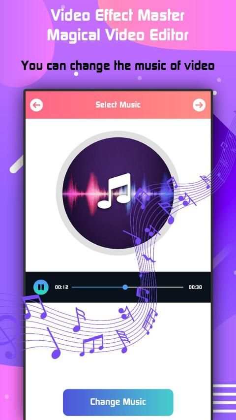 Video Effect Master - Magical Video Editor स्क्रीनशॉट 3