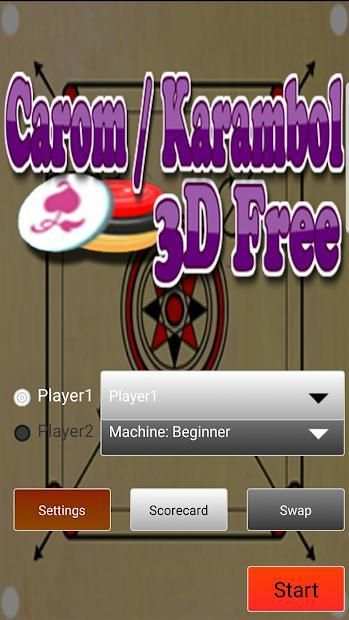 Carom / Karambol 3D Free screenshot 4