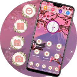 ikon Sakura Launcher