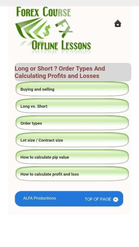Forex Course Offline Lessons screenshot 2