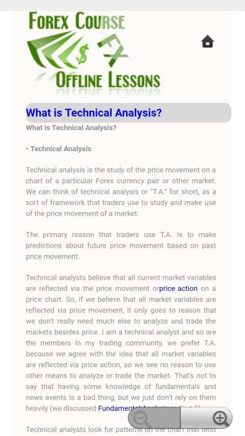 Forex Course Offline Lessons screenshot 3