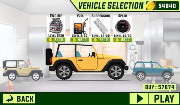 2D Jeep Racing Adventure screenshot 2