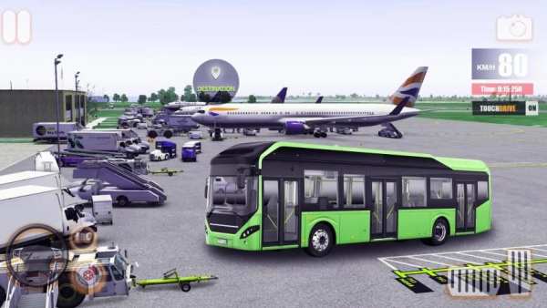 Airport Bus Driver 2019:City Driving Simulator 3D screenshot 4