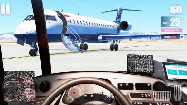 Airport Bus Driver 2019:City Driving Simulator 3D screenshot 1
