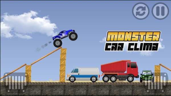Monster Car Climb स्क्रीनशॉट 3